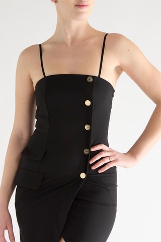 Robe fourreau - Noir