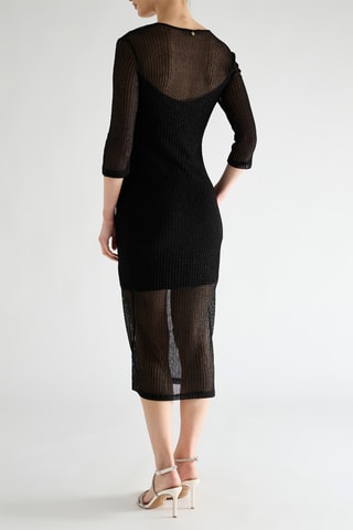 Robe fourreau - Noir