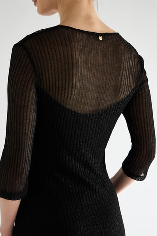 Robe fourreau - Noir