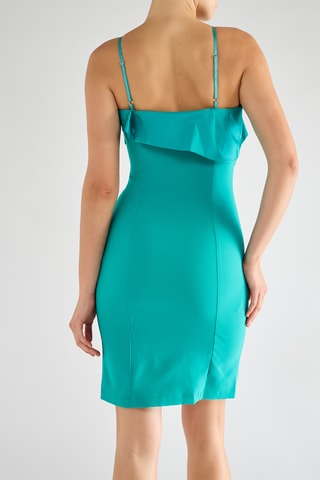 Robe fourreau - Vert