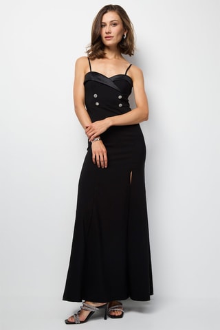 Robe longue - Noir