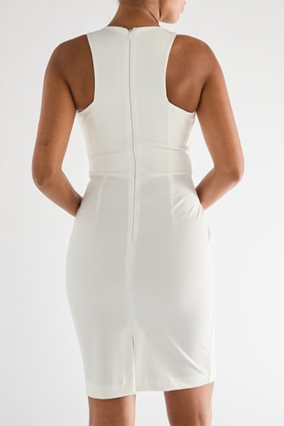 Robe fourreau - Blanc