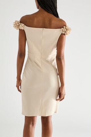 Robe fourreau - Beige