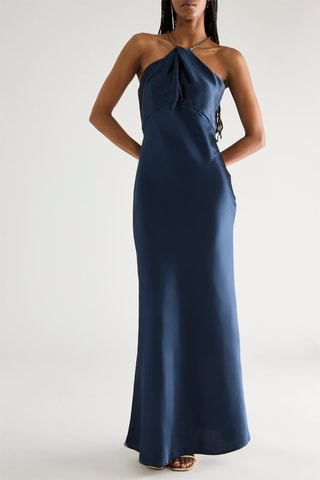 Robe longue - Bleu