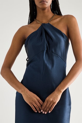 Robe longue - Bleu