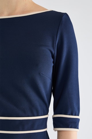 Robe fourreau - Bleu