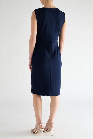 Robe fourreau - Bleu