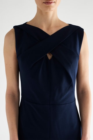 Robe fourreau - Bleu