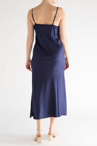 Robe longue - Bleu marine