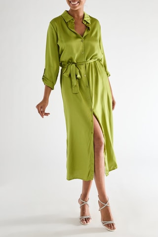 Robe chemise - Vert