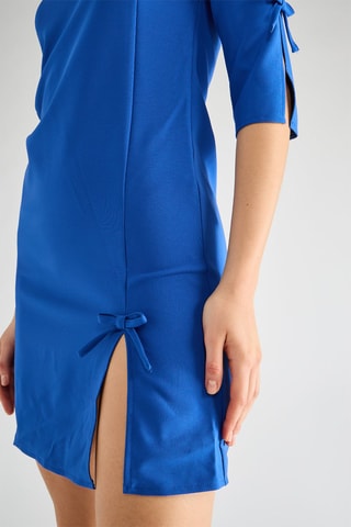 Robe droite - Bleu