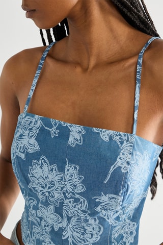Bustier - Bleu