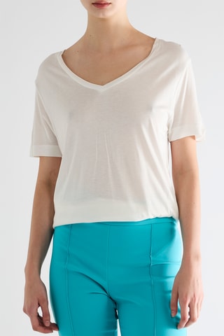 T-shirt oversize - Blanc