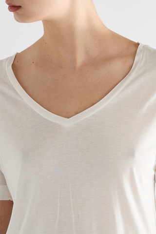 T-shirt oversize - Blanc