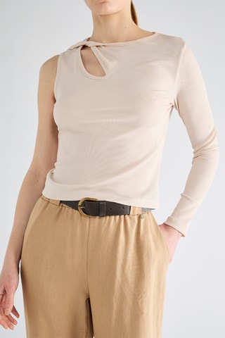 T-shirt  - Beige
