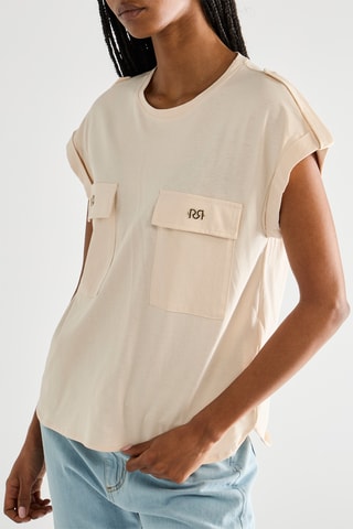 T-shirt - Beige