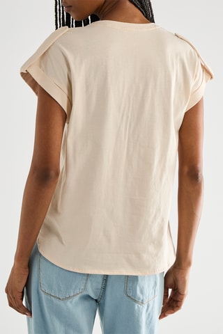T-shirt - Beige