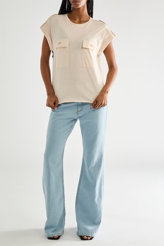 T-shirt - Beige