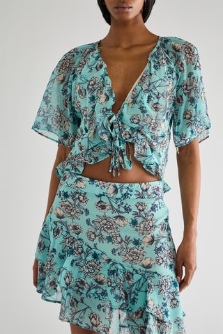 Blouse - Bleu