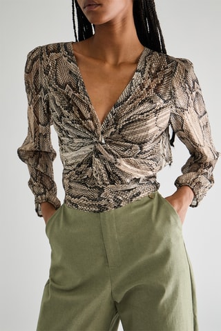 Blouse - Beige