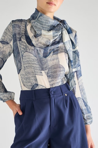 Blouse - Bleu