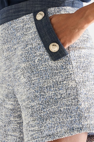 Short droit - Bleu