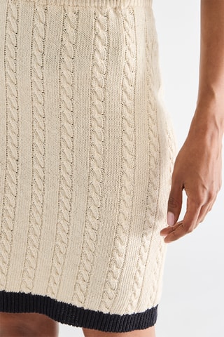 Jupe fourreau - Beige