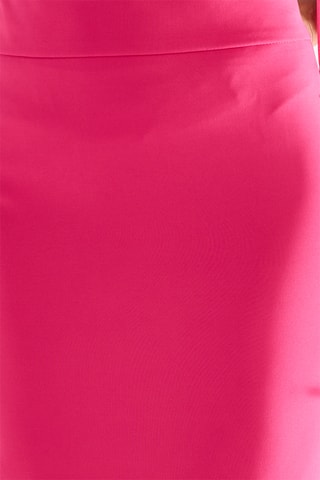 Jupe droite - Fuchsia