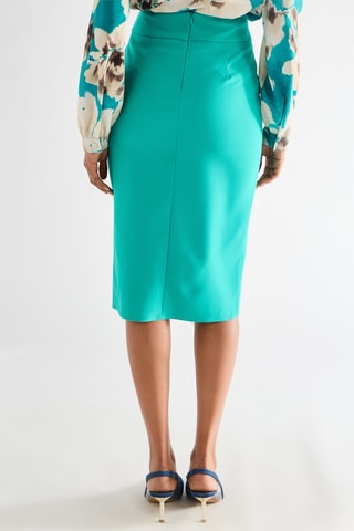 Jupe fourreau - Turquoise