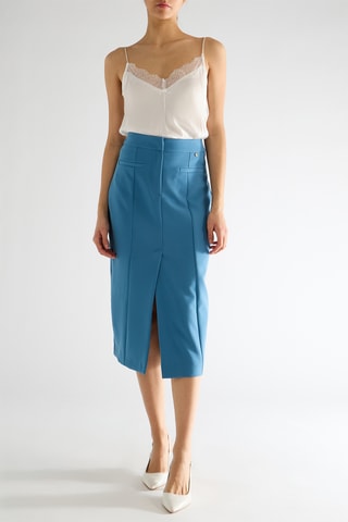 Jupe midi - Bleu clair