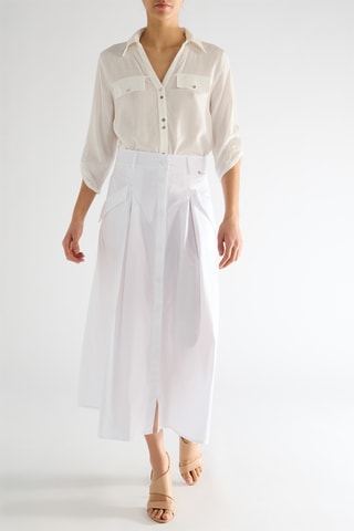 Jupe longue - Blanc