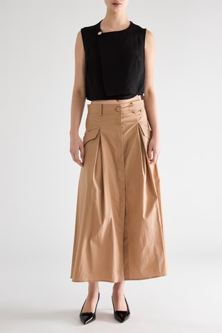 Jupe longue - Beige