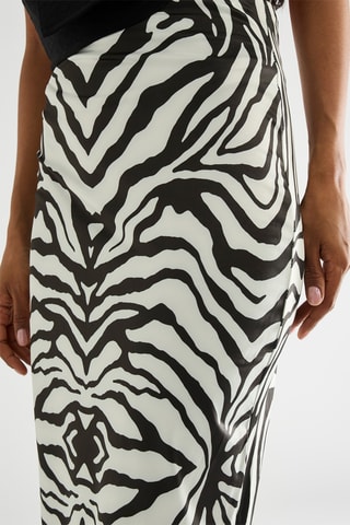 Jupe midi - Blanc