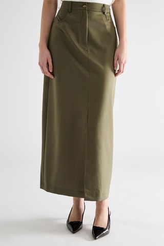 Jupe droite - Vert