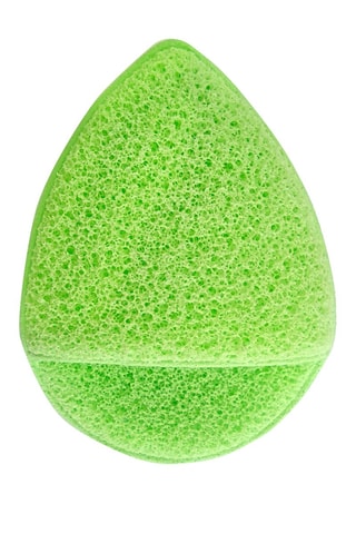 Eponge nettoyante visage - Vert