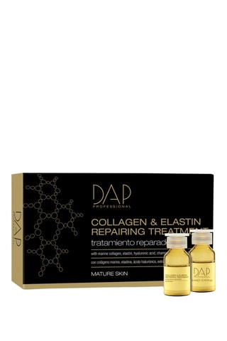 Soin réparateur Collagène et Elastine - Tout type de peau - 12 ampoules x 3 ml