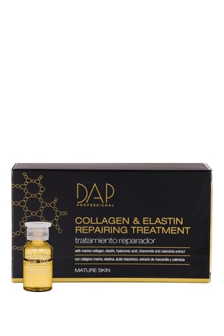 Soin réparateur Collagène et Elastine - Tout type de peau - 12 ampoules x 3 ml