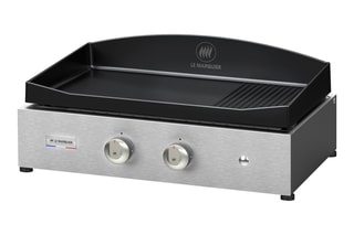 Plancha au gaz Vintage Pure Grill 260 - 2 brûleurs - 60 x 40 cm