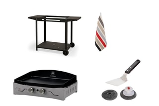 Plancha Original Adela 260 avec chariot et accessoires