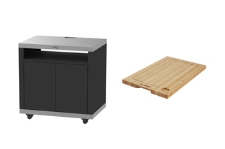 	Desserte pour plancha Duo avec planche à découper