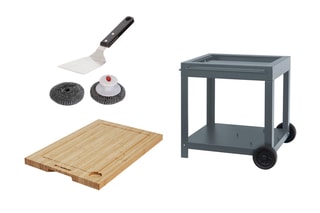 Chariot pour plancha Baia 260 et Amalia 360 avec accessoires