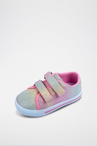 Tennis tie and dye - Turquoise et rose