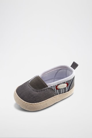 Chaussons en jean - Gris