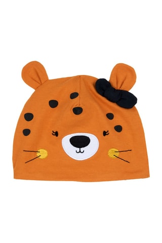 Bonnet à oreilles - Orange