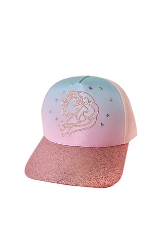 Casquette - Rose et ciel