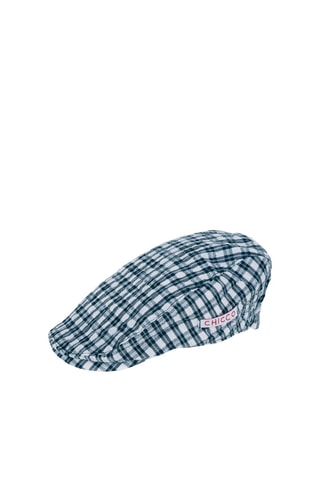 Casquette - Bleu canard et blanc
