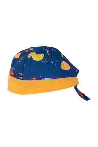 Bandana - Orange et bleu marine