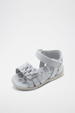 Sandales en cuir - Blanc