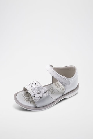 Sandales en cuir - Blanc