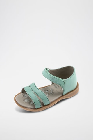 Sandales en cuir - Vert